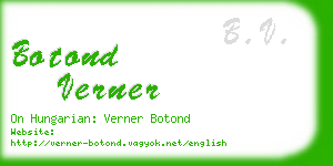 botond verner business card